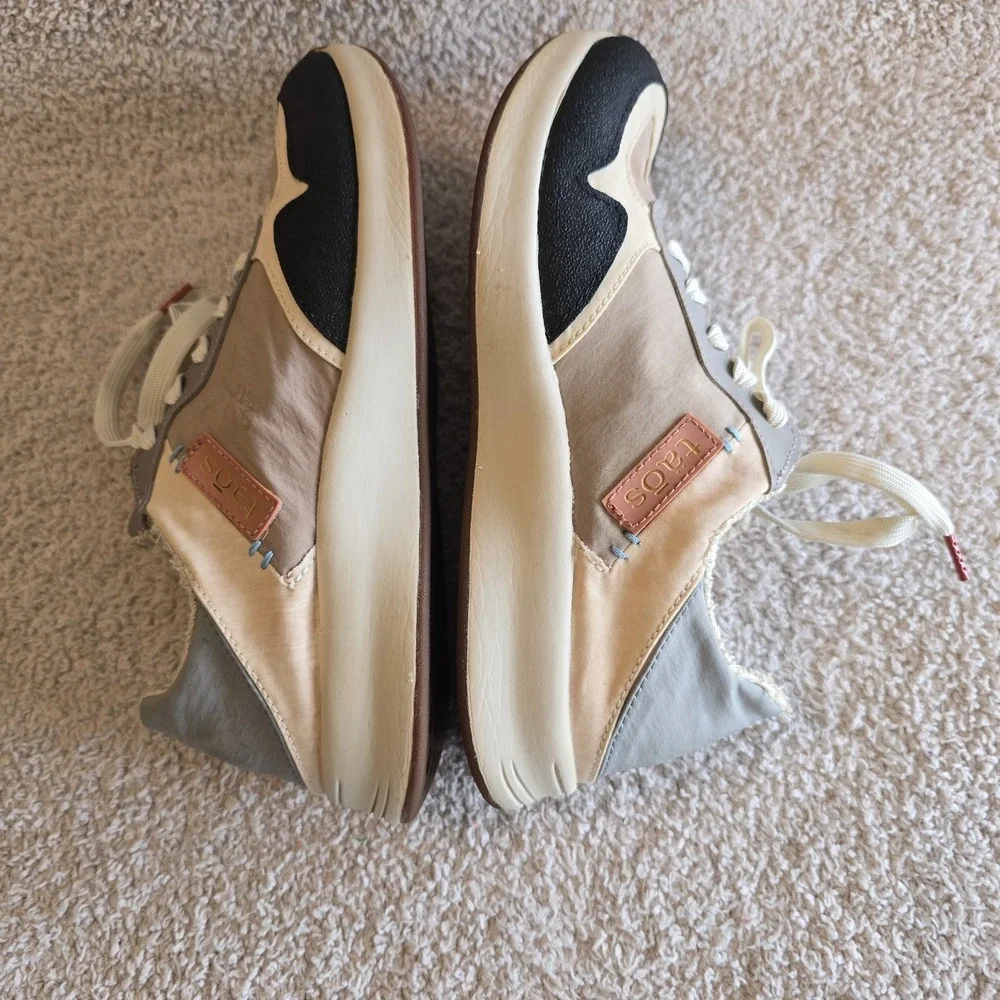 Taos Women's Direction Collapsible Heel Sneakers Grey/cloud Multi Size 7